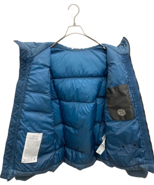 STONE ISLAND（ストーンアイランド）STONE ISLAND (ストーンアイランド) GARMENT DYED CRINKLE REPS NY DOWN ネイビー サイズ:Lの古着・服飾アイテム