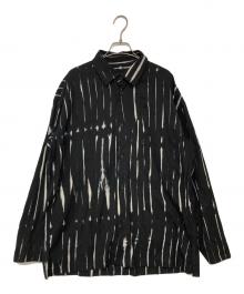 IM MEN（アイム メン）の古着「GIFT 絞り染シャツ」｜ブラック