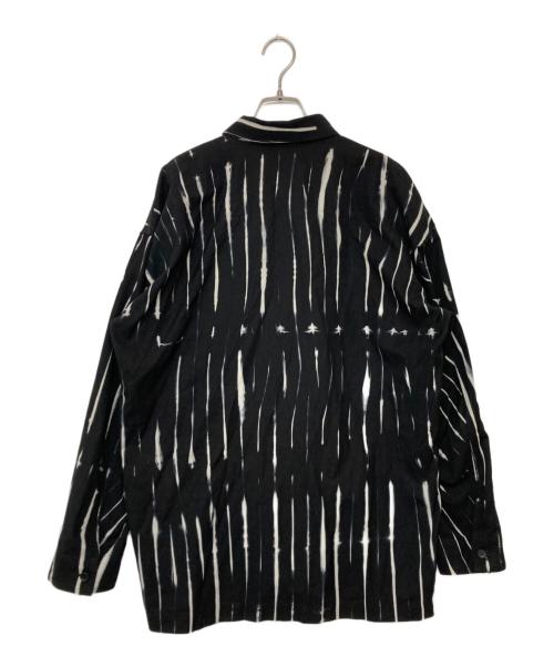 IM MEN（アイム メン）IM MEN (アイム メン) GIFT 絞り染シャツ ブラック サイズ:SIZE 3の古着・服飾アイテム