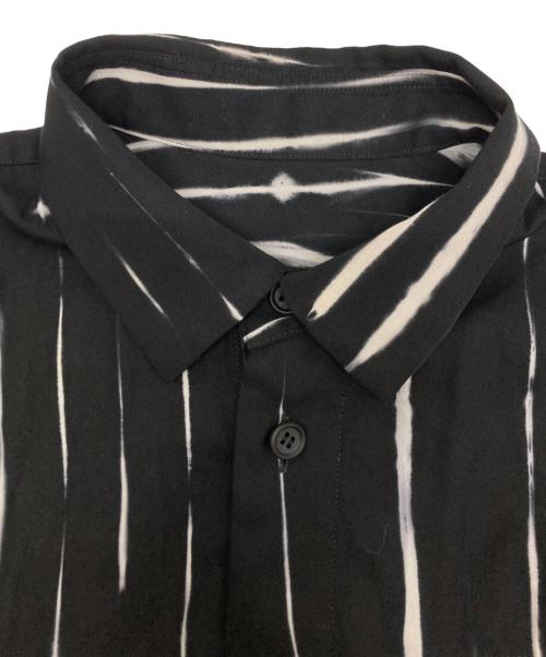 IM MEN（アイム メン）IM MEN (アイム メン) GIFT 絞り染シャツ ブラック サイズ:SIZE 3の古着・服飾アイテム
