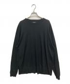 WRAPINKNOTラッピンノット）の古着「L/S OVERSIZED T-SHIRT」｜ブラック