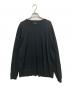 WRAPINKNOT（ラッピンノット）の古着「L/S OVERSIZED T-SHIRT」｜ブラック