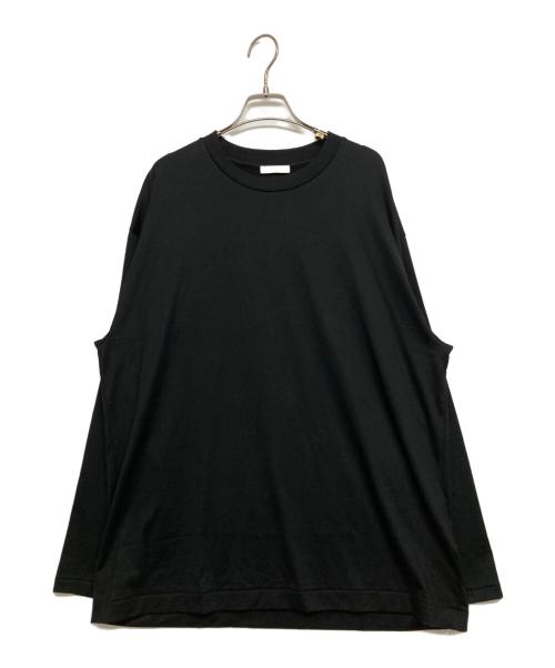 ATON（エイトン）ATON (エイトン) Suvin60/2 Oversized Long-Sleeve T-shirt ブラック サイズ:SIZE 04の古着・服飾アイテム