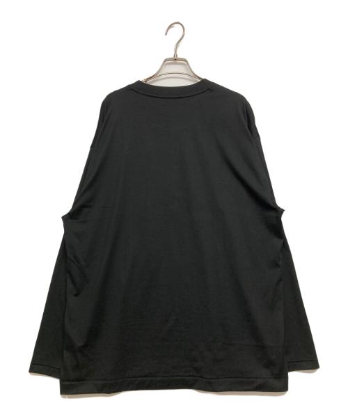 ATON（エイトン）ATON (エイトン) Suvin60/2 Oversized Long-Sleeve T-shirt ブラック サイズ:SIZE 04の古着・服飾アイテム