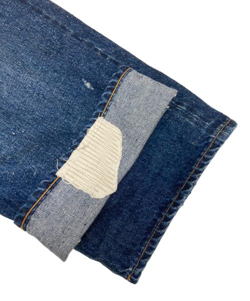 eYe COMME des GARCONS JUNYAWATANABE MAN（アイ コム デ ギャルソン ジュンヤ ワタナベ マン）eYe COMME des GARCONS JUNYAWATANABE MAN (アイ コム デ ギャルソン ジュンヤ ワタナベ マン) New Manual (ニュー・マニュアル) Wネームデニムパンツ インディゴ サイズ:SIZE Lの古着・服飾アイテム