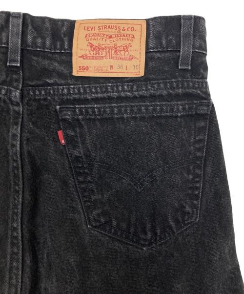 LEVI'S（リーバイス）LEVI'S (リーバイス) ブラックデニムパンツ ブラック サイズ:w36の古着・服飾アイテム
