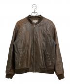 ALFRED DUNHILLアルフレッド・ダンヒル）の古着「レザージャケット」｜ブラウン