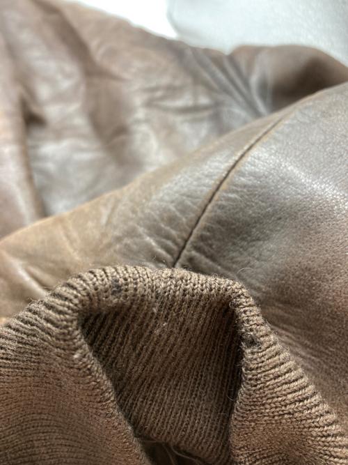 ALFRED DUNHILL（アルフレッド・ダンヒル）ALFRED DUNHILL (アルフレッド・ダンヒル) レザージャケット ブラウン サイズ:Ｌの古着・服飾アイテム