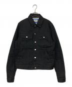 ACNE STUDIOS Bla konstアクネステュディオスブロコンスト）の古着「トラッカーデニムジャケット」｜ブラック