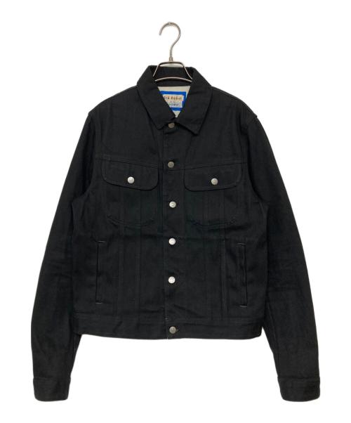 ACNE STUDIOS Bla konst（アクネステュディオスブロコンスト）ACNE STUDIOS Bla konst (アクネステュディオスブロコンスト) トラッカーデニムジャケット ブラック サイズ:size46の古着・服飾アイテム