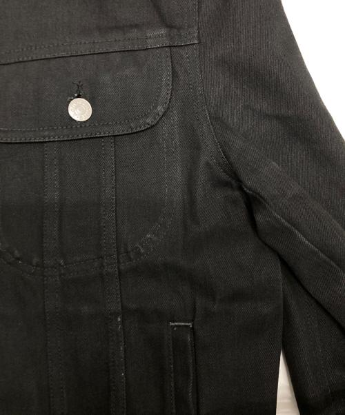 ACNE STUDIOS Bla konst（アクネステュディオスブロコンスト）ACNE STUDIOS Bla konst (アクネステュディオスブロコンスト) トラッカーデニムジャケット ブラック サイズ:size46の古着・服飾アイテム