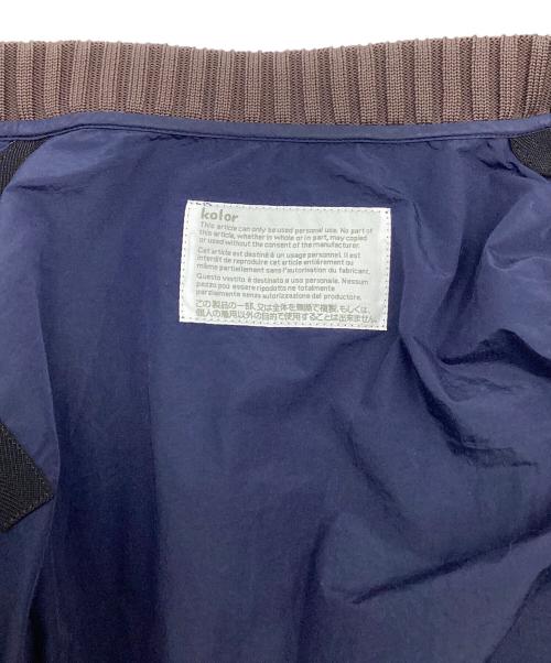 KOLOR（カラー）KOLOR (カラー) エアリーペーパークロス MA-I ジャケット ネイビー サイズ:SIZE 2の古着・服飾アイテム