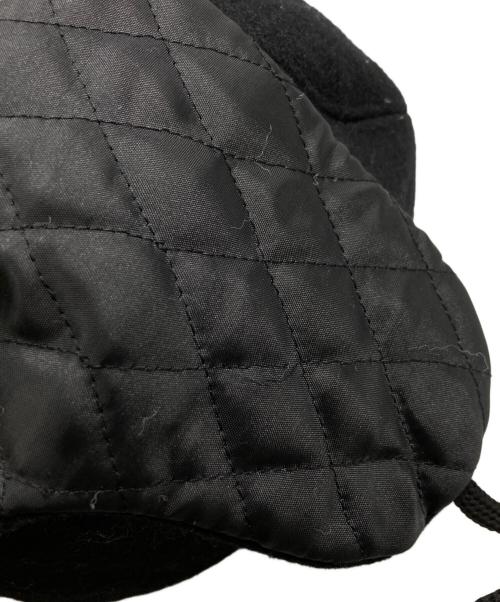 COMME des GARCONS SHIRT（コムデギャルソンシャツ）COMME des GARCONS SHIRT (コムデギャルソンシャツ) JET WOOL CAP ブラックの古着・服飾アイテム