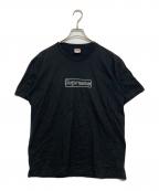 SUPREMEシュプリーム）の古着「KAWS Chalk Logo Tee」｜ブラック