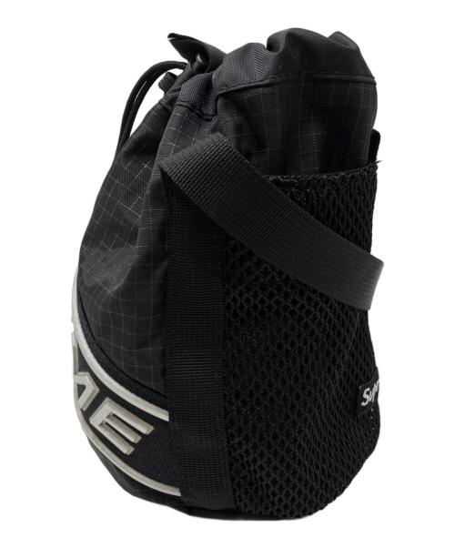 SUPREME（シュプリーム）SUPREME (シュプリーム) 3D Logo Small Cinch Pouch ブラックの古着・服飾アイテム