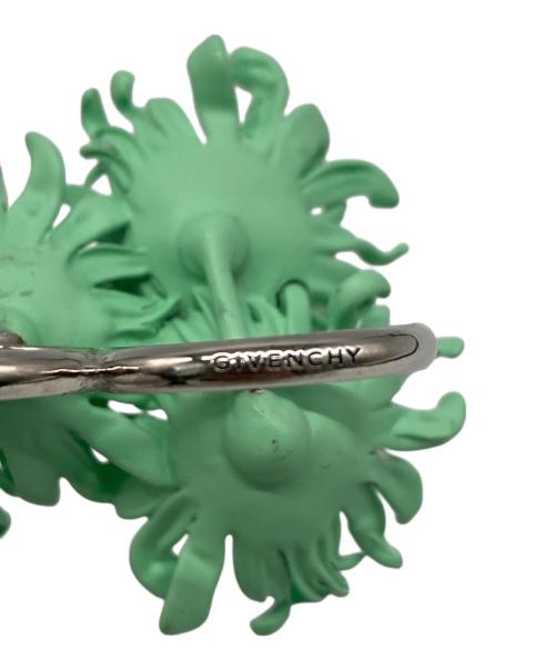 GIVENCHY（ジバンシィ）GIVENCHY (ジバンシィ) デイジーモチーフリング グリーン サイズ:13.5号+15号の古着・服飾アイテム
