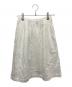tricot COMME des GARCONS（トリココムデギャルソン）の古着「レース刺繍スカート」｜ホワイト