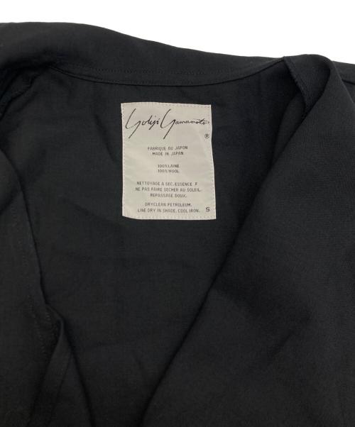 YOHJI YAMAMOTO（ヨウジヤマモト）YOHJI YAMAMOTO (ヨウジヤマモト) 変形ノースリーブウールワンピース ブラック サイズ:SIZE Sの古着・服飾アイテム