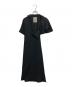 YOHJI YAMAMOTO（ヨウジヤマモト）の古着「変形ノースリーブウールワンピース」｜ブラック