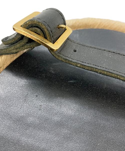 sacai（サカイ）sacai (サカイ) バックルベルトフラットサンダル ブラック サイズ:SIZE36の古着・服飾アイテム