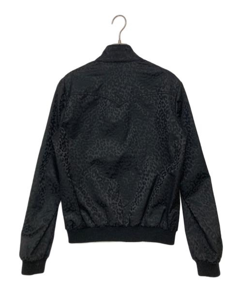 Saint Laurent Paris（サンローランパリ）Saint Laurent Paris (サンローランパリ) レオパードジャケット ブラック サイズ:SIZE 44の古着・服飾アイテム
