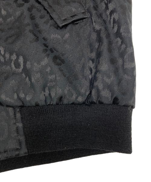 Saint Laurent Paris（サンローランパリ）Saint Laurent Paris (サンローランパリ) レオパードジャケット ブラック サイズ:SIZE 44の古着・服飾アイテム