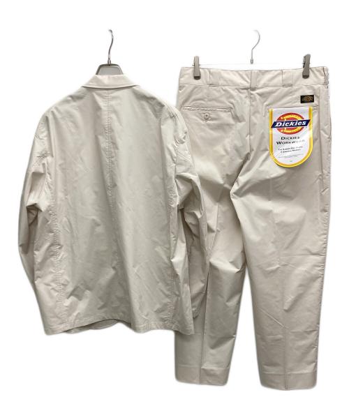 Dickies（ディッキーズ）Dickies (ディッキーズ) TRIPSTER (トリップスター) 24SS SUIT オフホワイト サイズ:L 未使用品の古着・服飾アイテム