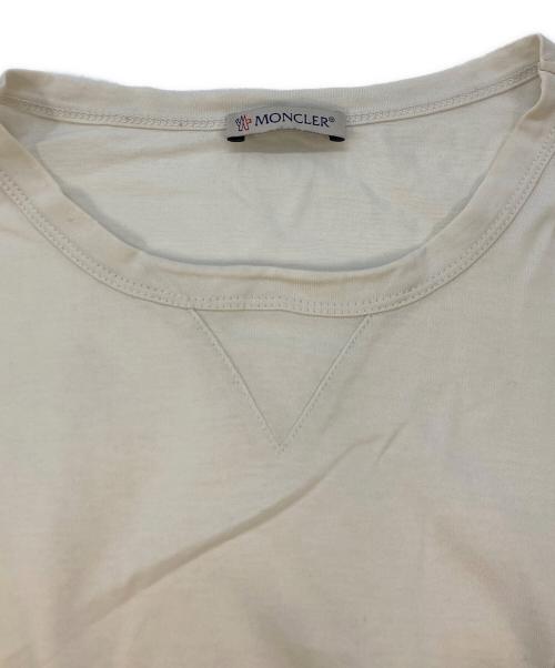 MONCLER（モンクレール）MONCLER (モンクレール) MAGLIA T-SHIRT ホワイト サイズ:SIZE Mの古着・服飾アイテム