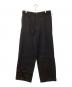 MARNI（マルニ）の古着「ワイドウールパンツ」｜ブラック