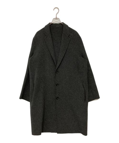 Acne studios（アクネ ストゥディオス）ACNE STUDIOS (アクネ ストゥディオス) チェスターコート グレー サイズ:SIZE 48の古着・服飾アイテム