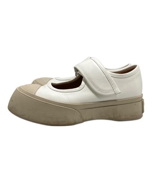 MARNI（マルニ）MARNI (マルニ) PABLO メリージェーンスニーカー ホワイト サイズ:SIZE 38の古着・服飾アイテム