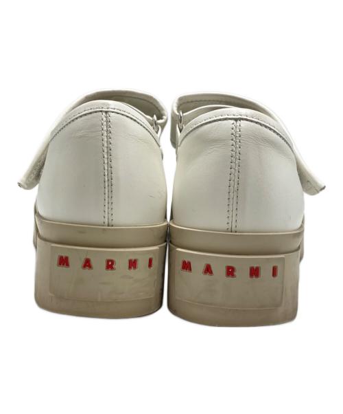 MARNI（マルニ）MARNI (マルニ) PABLO メリージェーンスニーカー ホワイト サイズ:SIZE 38の古着・服飾アイテム