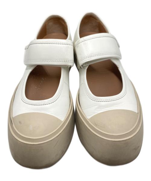 MARNI（マルニ）MARNI (マルニ) PABLO メリージェーンスニーカー ホワイト サイズ:SIZE 38の古着・服飾アイテム