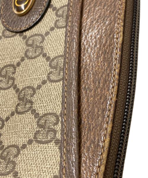 GUCCI（グッチ）GUCCI (グッチ) ヴィンテージショルダーポーチ ブラウンの古着・服飾アイテム