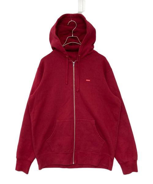 SUPREME（シュプリーム）SUPREME (シュプリーム) スモールボックス ジップパーカー レッド サイズ:SIZE Lの古着・服飾アイテム