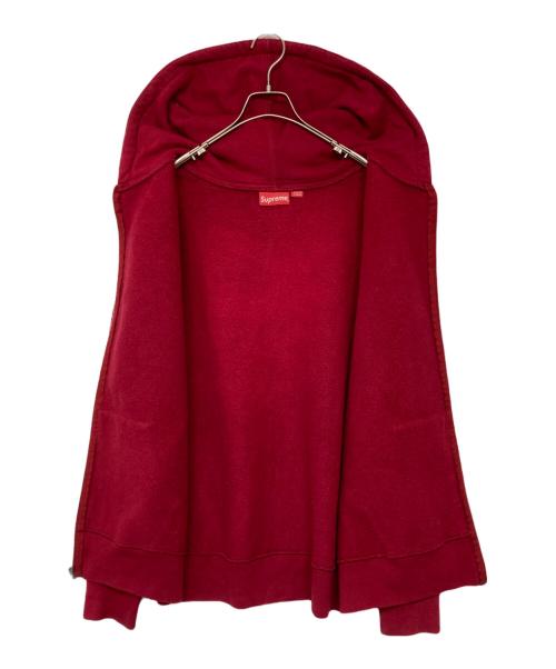 SUPREME（シュプリーム）SUPREME (シュプリーム) スモールボックス ジップパーカー レッド サイズ:SIZE Lの古着・服飾アイテム