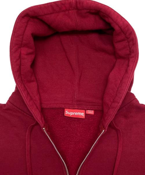 SUPREME（シュプリーム）SUPREME (シュプリーム) スモールボックス ジップパーカー レッド サイズ:SIZE Lの古着・服飾アイテム