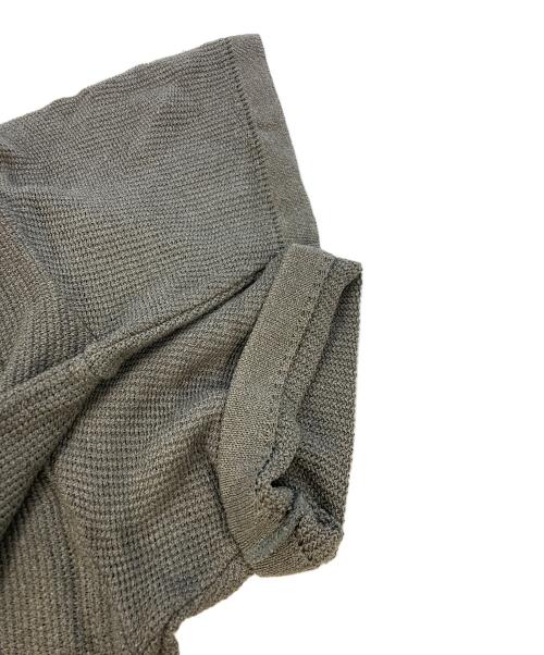 BATONER（バトナ―）BATONER (バトナ―) SUMMER KNIT CREW NECK S/S グレー サイズ:SIZE2の古着・服飾アイテム