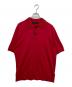 CABAN（キャバン）の古着「ニットポロシャツ」｜レッド