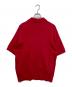 CABAN (キャバン) ニットポロシャツ レッド サイズ:SIZE M：7000円