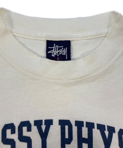 stussy（ステューシー）stussy (ステューシー) プリントTシャツ ホワイト サイズ:SIZE Sの古着・服飾アイテム