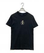 stussyステューシー）の古着「プリントTシャツ」｜ブラック
