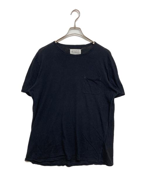 Maison Margiela（メゾンマルジェラ）Maison Margiela (メゾンマルジェラ) Slim ポケットTシャツ ネイビー サイズ:SIZE50の古着・服飾アイテム