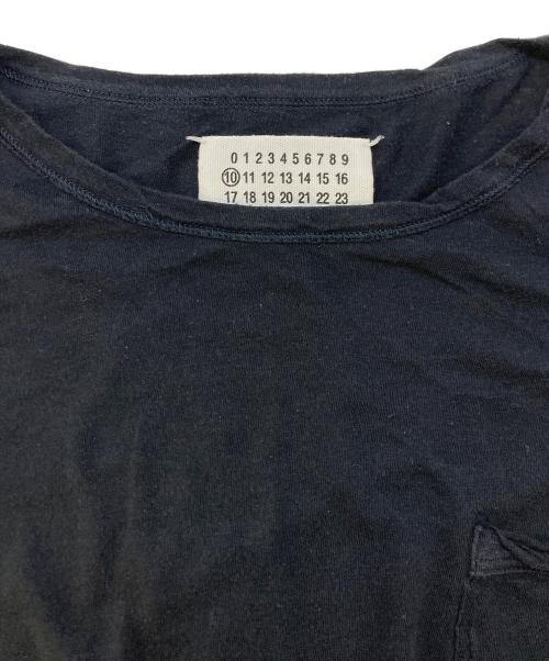 Maison Margiela（メゾンマルジェラ）Maison Margiela (メゾンマルジェラ) Slim ポケットTシャツ ネイビー サイズ:SIZE50の古着・服飾アイテム