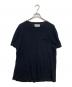Maison Margiela（メゾンマルジェラ）の古着「Slim ポケットTシャツ」｜ネイビー