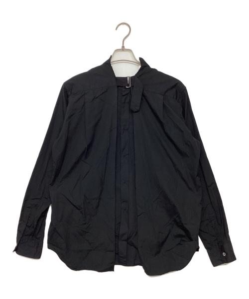 COMME des GARCONS HOMME PLUS（コムデギャルソンオムプリュス）COMME des GARCONS HOMME PLUS (コムデギャルソンオムプリュス) オープンバックシャツ ブラック サイズ:SIZE Ｍの古着・服飾アイテム