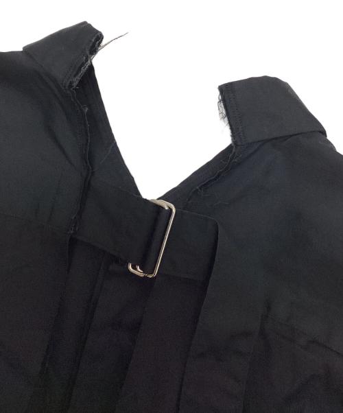 COMME des GARCONS HOMME PLUS（コムデギャルソンオムプリュス）COMME des GARCONS HOMME PLUS (コムデギャルソンオムプリュス) オープンバックシャツ ブラック サイズ:SIZE Ｍの古着・服飾アイテム