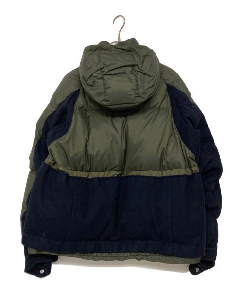 NIKE（ナイキ）NIKE (ナイキ) sacai (サカイ) ダウンジャケット カーキ サイズ:SIZE Mの古着・服飾アイテム