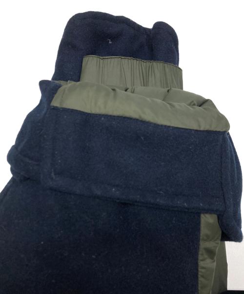 NIKE（ナイキ）NIKE (ナイキ) sacai (サカイ) ダウンジャケット カーキ サイズ:SIZE Mの古着・服飾アイテム