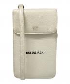 BALENCIAGAバレンシアガ）の古着「フォンショルダーポーチ」｜ホワイト